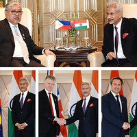 Action-packed day for Indian Diplomacy continues as EAM meets world leaders at Raisina Dialogue 2025