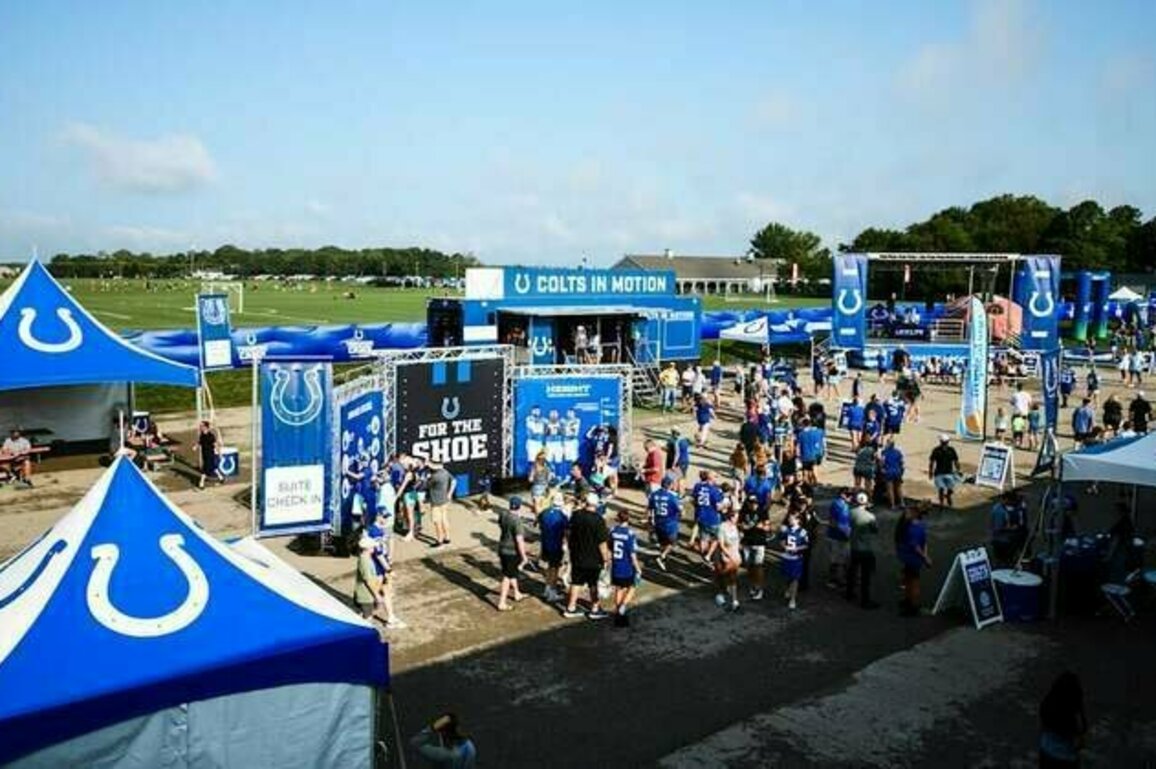 Colts 2025 training camp by the numbers