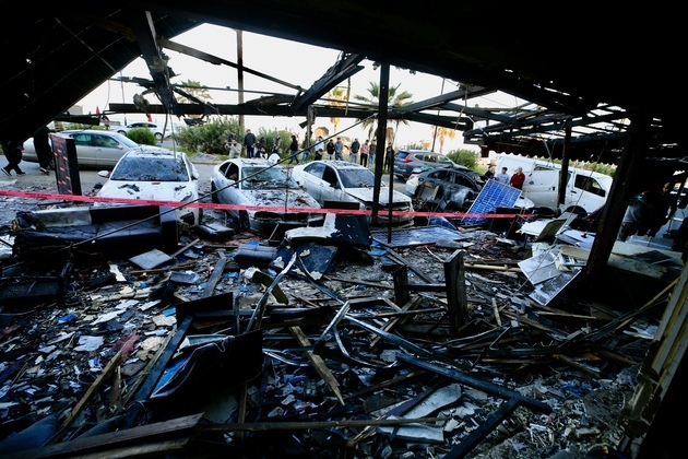 (SpotNews) LEBANON-SIDON-AIRSTRIKE-AFTERMATH