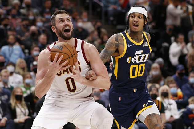 Cavaliers cruise, hand Jazz fourth straight loss
