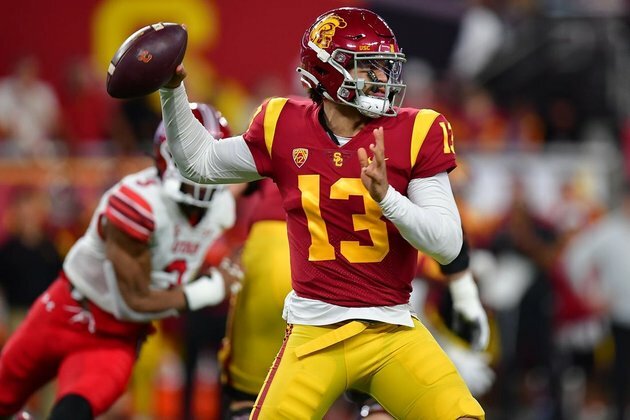 Southern California's Caleb Williams wins big on awards night