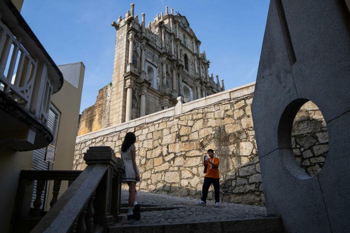 Macao's historic center marks 20 years as living world heritage