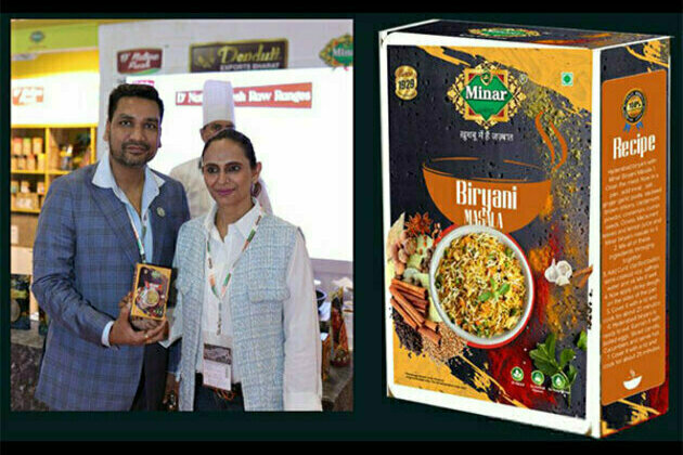 AAHAR exhibits MINAR Masale with MASALA MAN OF INDIA