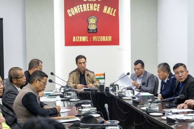 CM Lalduhoma holds review meeting on disaster in Mizoram