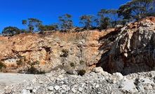  Trial mining was undertaken at Lepidolite Hill in the '70s