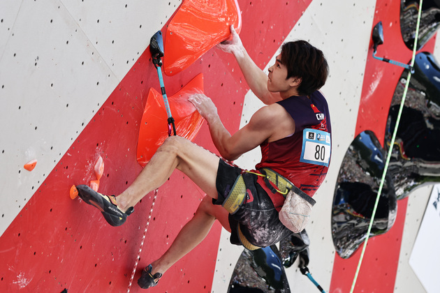 (SP)FRANCE-CHARMONIX-SPORT CLIMBING-IFSC WORLD CUP-MEN'S LEAD