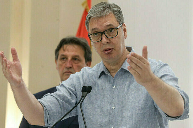 Serbian president announces halt to ammo exports