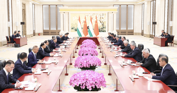 CHINA-BEIJING-LI QIANG-TAJIK PRESIDENT-MEETING (CN)