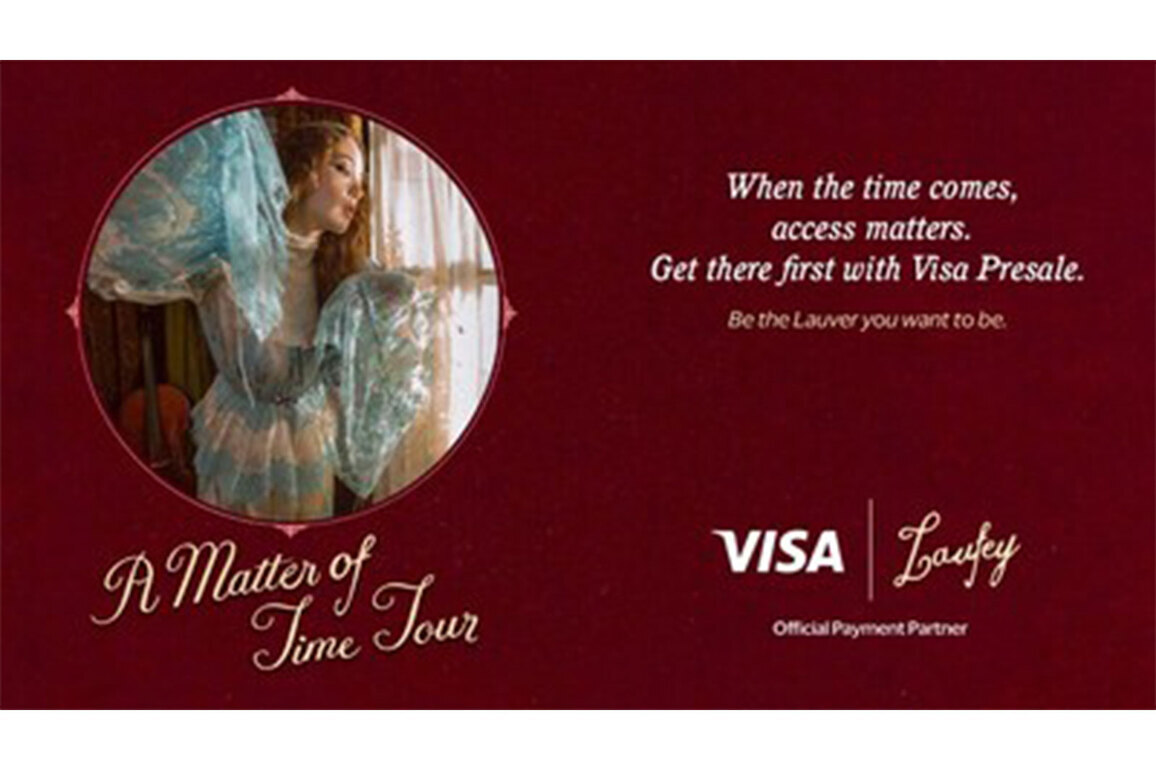 Visa partners with Laufey to spread the magic of travel in Asia Pacific; to be Official Payment Partner for Laufey: A Matter of Time Tour