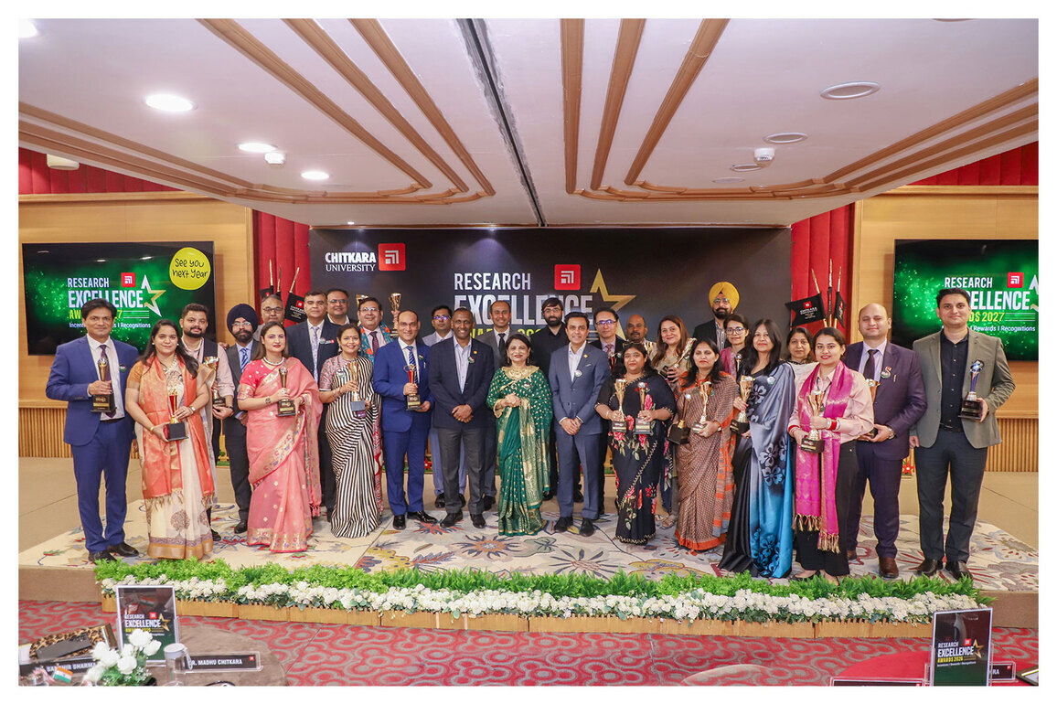Chitkara University Hosts Research Excellence Awards 2026 in Chandigarh, Marks 10-Year Milestone