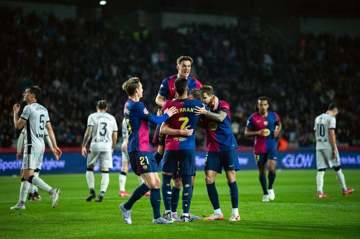 (SP)SPAIN-BARCELONA-FOOTBALL-LALIGA-FC BARCELONA VS CA OSASUNA