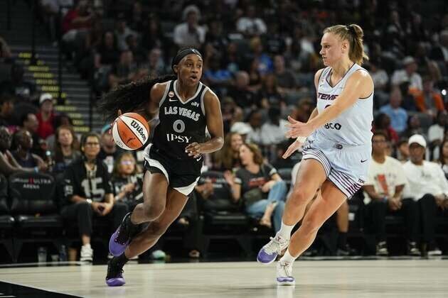 Aces roll past Tempo behind A'ja Wilson, Jackie Young