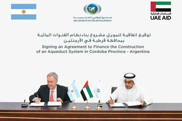 ADFD signs AED105.8m agreement with Argentina to modernise water infrastructure