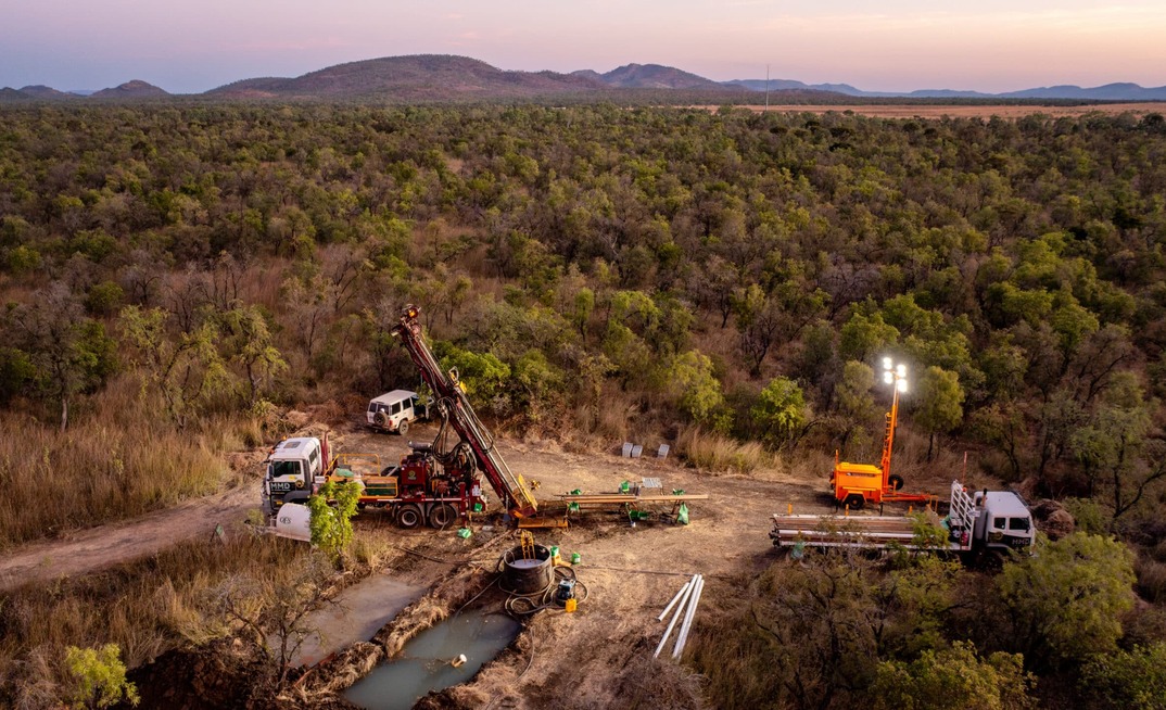 Sorby Hills drilling.