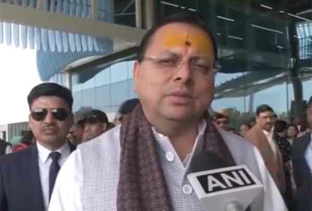 "Good arrangements; I thank UP CM Yogi Adityanath": Uttarakhand CM Dhami on Maha Kumbh