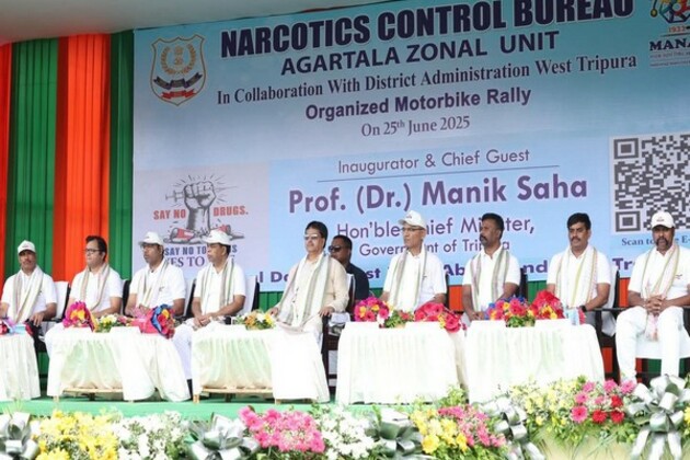 "Govt maintaining zero tolerance against drug trafficking": Tripura CM Manik Saha