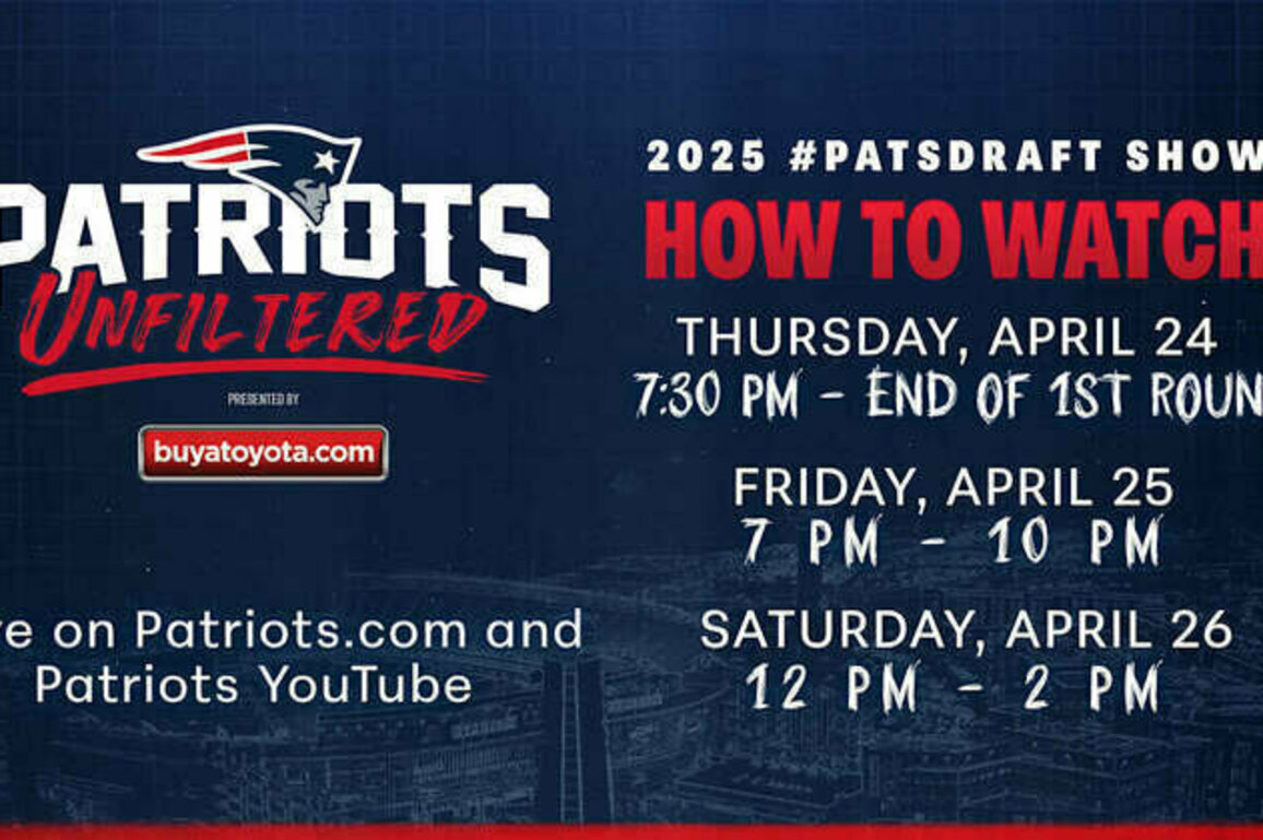 Patriots 2025 NFL Draft Primer and Ways to Watch