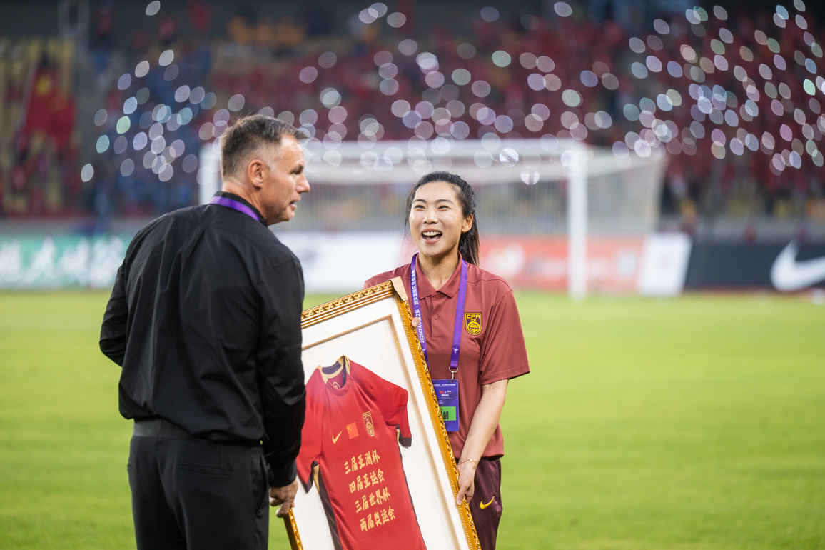 (SP)CHINA-WUHAN-FOOTBALL-INT'L WOMEN'S COMPETITION (CN)