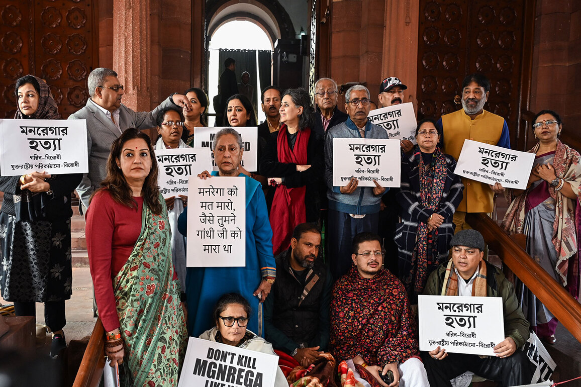 Opposition slams Centre as "descendants of Nathuram Godse" after parliament passes VB G RAM-G bill