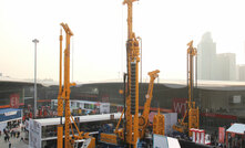  Bauer's display at Bauma in China