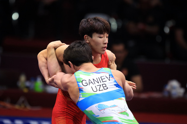 (SP)JORDAN-AMMAN-WRESTLING-SENIOR ASIAN CHAMPIONSHIPS