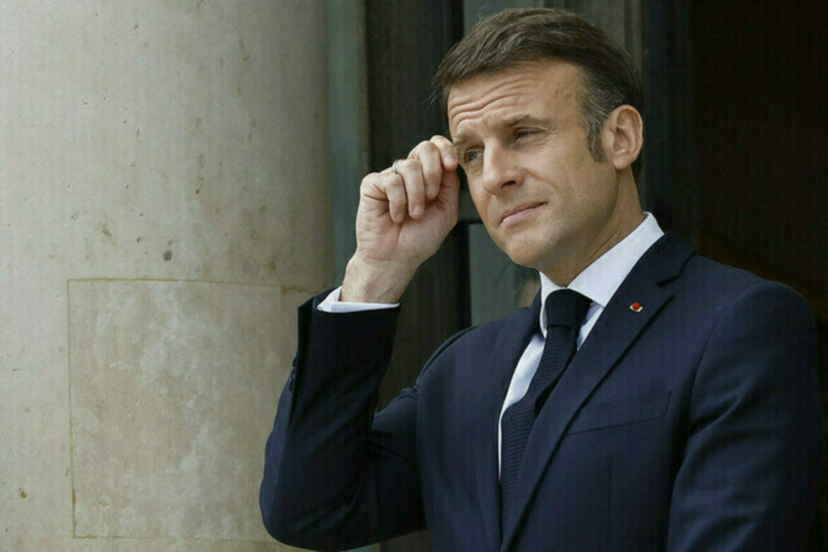 Macron has been slapped in the face in more ways than one
