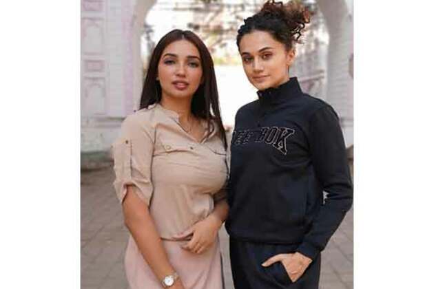 "It's a wrap!": Taapsee Pannu, Kanika Dhillon conclude shooting of revenge drama 'Gandhari'