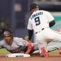 Jakob Marsee, Marlins rally late to beat Nationals