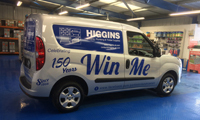 Higgins offers van for birthday celebrations