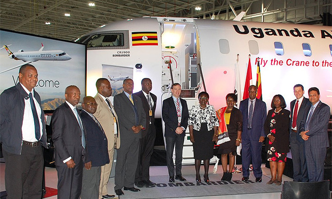 'Historic occasion': Uganda receives new planes 'Historic occasion': Uganda receives new planes