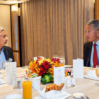 EAM Jaishankar meets Singapore top brass, reviews progress of PM Modi's earlier visit