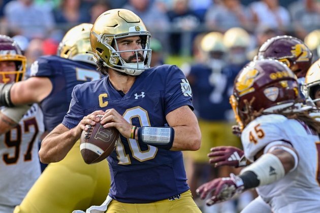 QB experience a factor as No. 6 Ohio State visits No. 9 Notre Dame