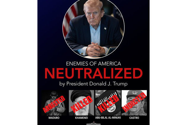 "Justice will be served": White House declares America's "enemies neutralised" as Trump targets Maduro, Castro, Khamenei