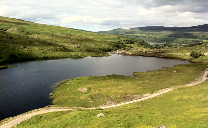 The Rannoch dam hydro scheme | Credit: Ardtornish Hydro