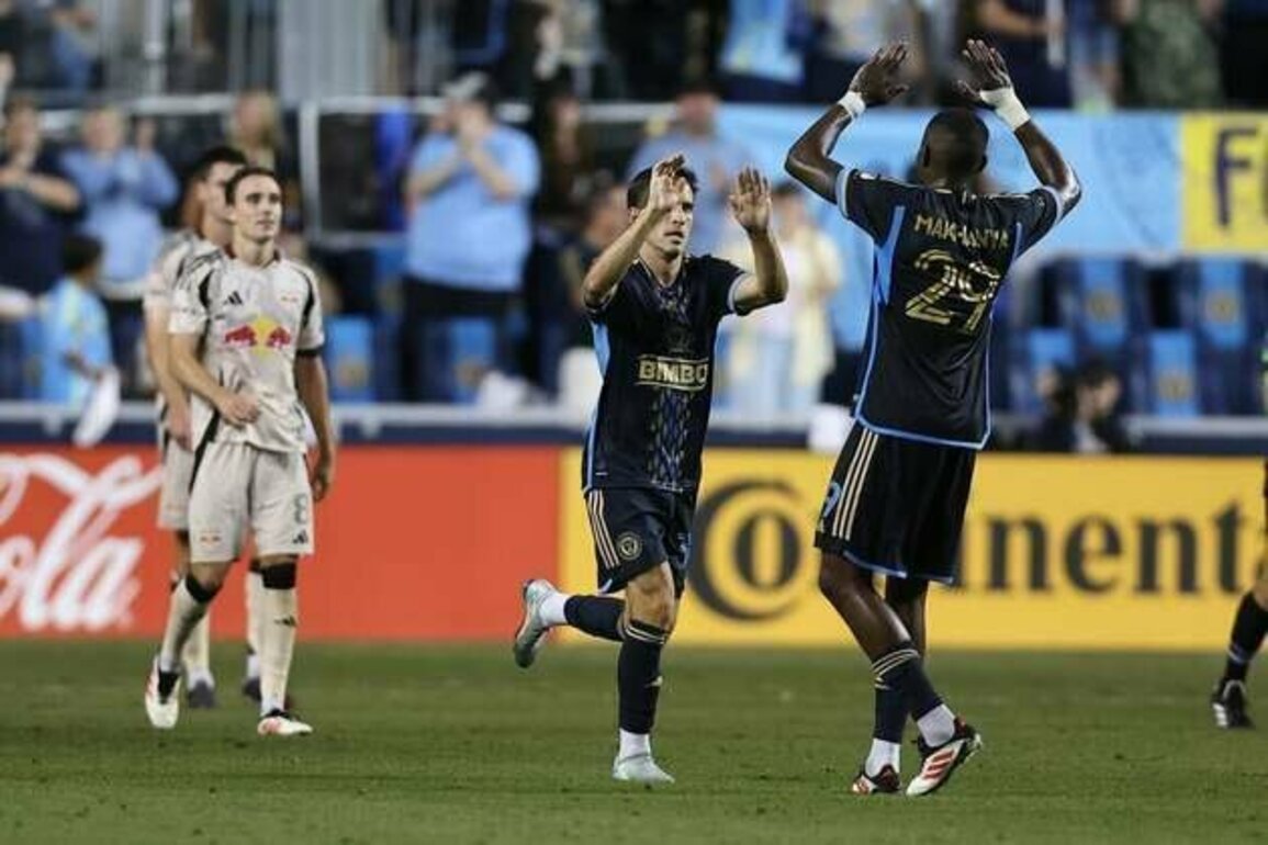 Fresh off late scoring strike, Union visit Red Bulls in rematch