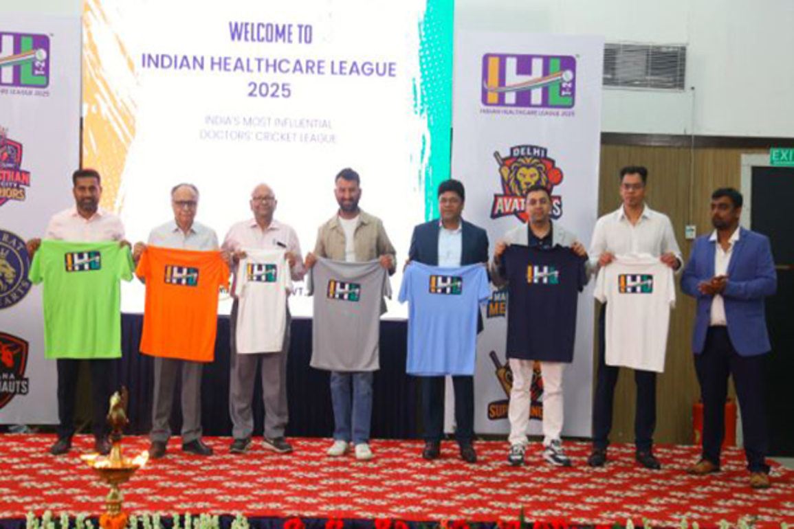 Inaugural Indian Healthcare League launched, Pujara graces event as chief guest