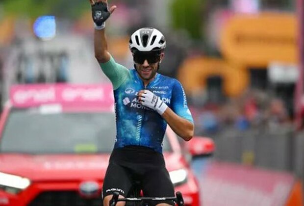 Andrea Vendrame burns off breakaway to solo to stage 19 victory