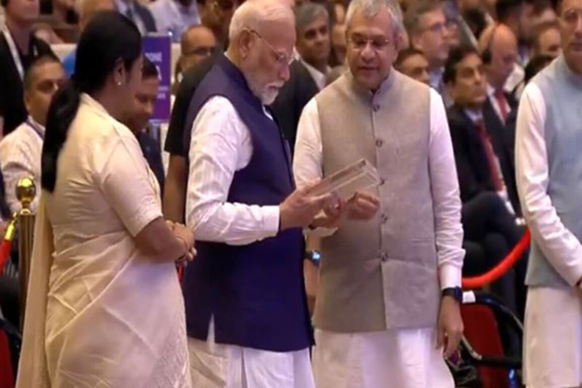 Semicon 2025: First made in india chip presented to PM Modi