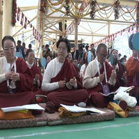 Core group for Tibetan cause organises long life prayers for Dalai Lama in Mcleodganj