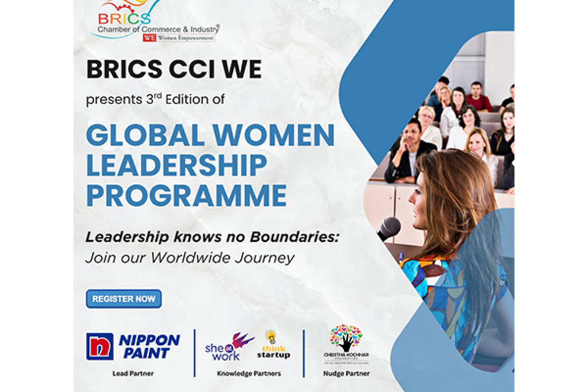 BRICS CCI WE announces 3rd edition of Global Women Leadership Programme to empower women across nations