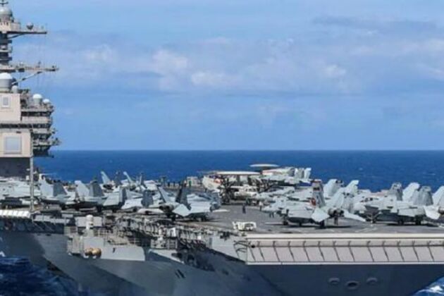 US redeploys USS Gerald R. Ford from Caribbean to Middle East amid Iran pressure  MercoPress
