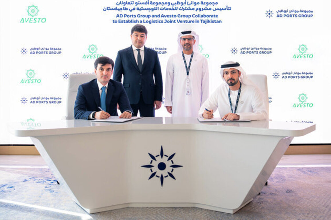 AD Ports Group, AVESTO Group establish logistics joint venture in Tajikistan