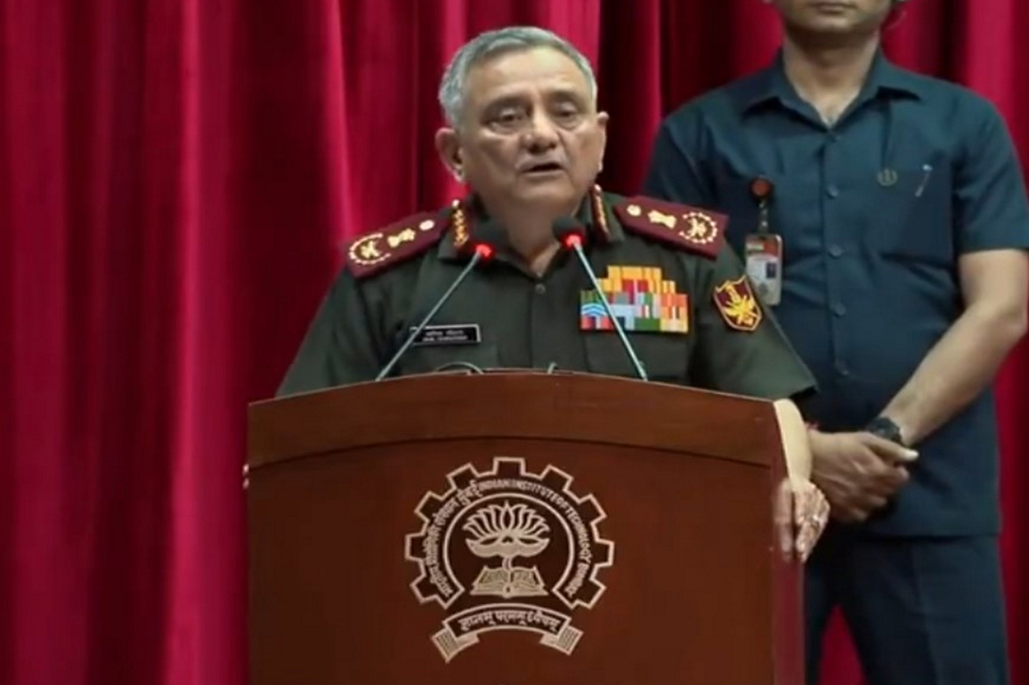 "We must exploit new domains and create asymmetry with our weaker adversary": CDS Gen Chauhan
