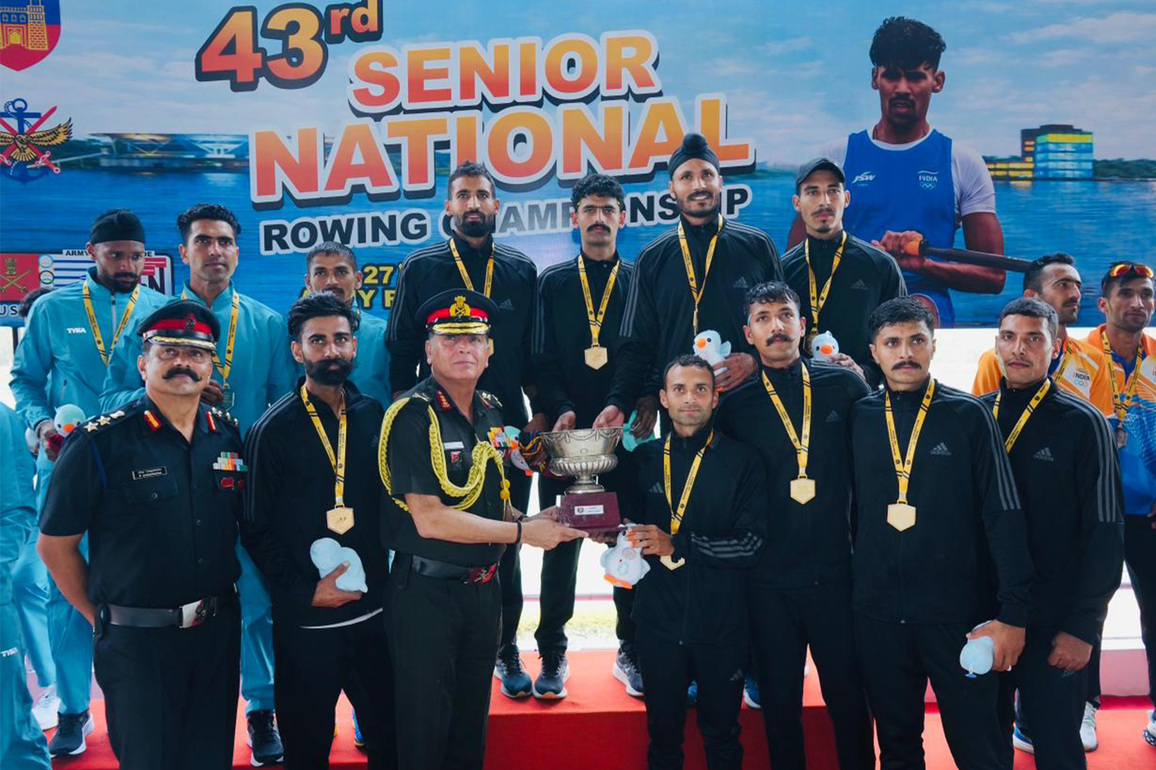 Army Rowing Node College hosts 43rd Senior National Rowing Championship 2026 in Pune