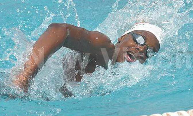 Swimming trial to determine CANA team Swimming trial to determine CANA team