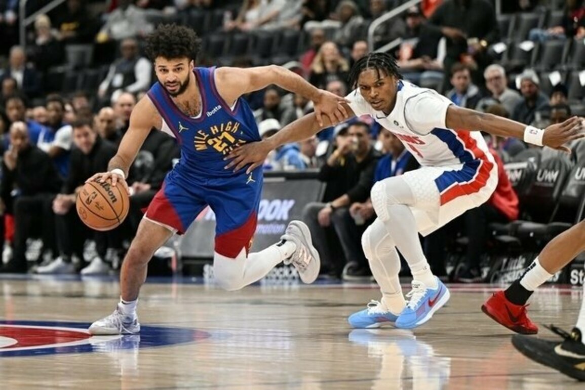 Jamal Murray, Nuggets snap Pistons' eight-game win streak