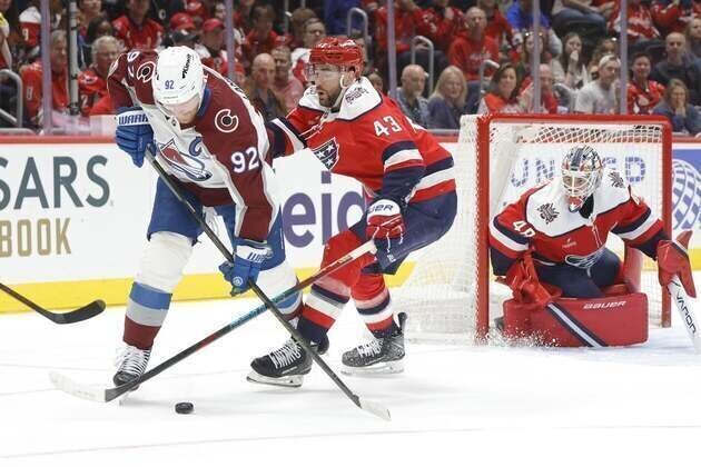 Avalanche beat Capitals in OT to clinch playoff spot