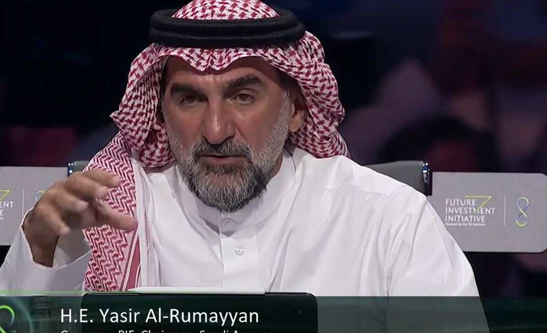 PIF governor Yasir al-Rumayyan said that the PIF will reduce its share in international investments