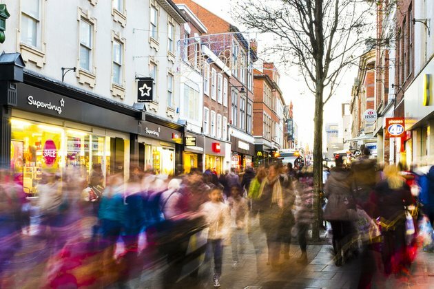 UK retail sales nosedive data