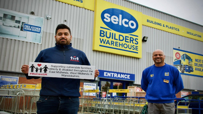 We Care UK receives £500 store credit from Selco 